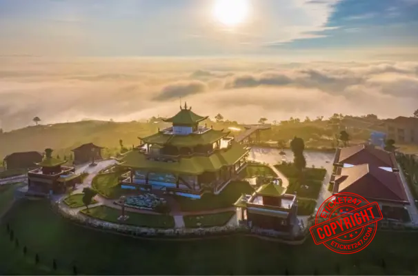 Vé tham quan trải nghiệm trong ngày người lớn, vé tham quan trải nghiệm trong ngày trẻ em, Vé Samten Hills Đà Lạt, Samten Hills Dalat